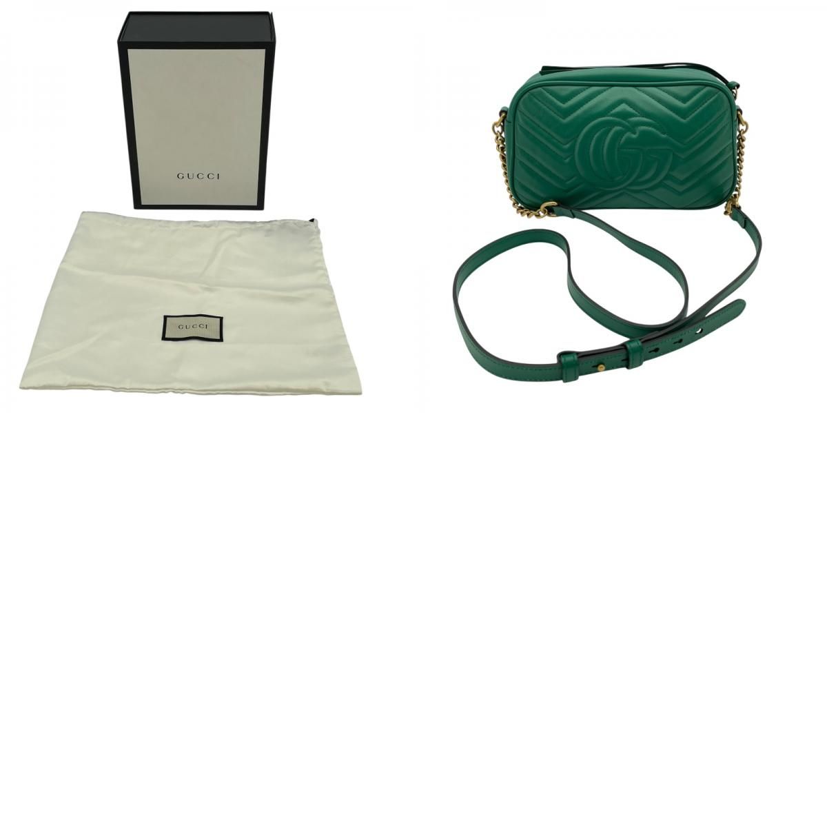グッチ GUCCI GGマーモントキルティングスモールショルダー