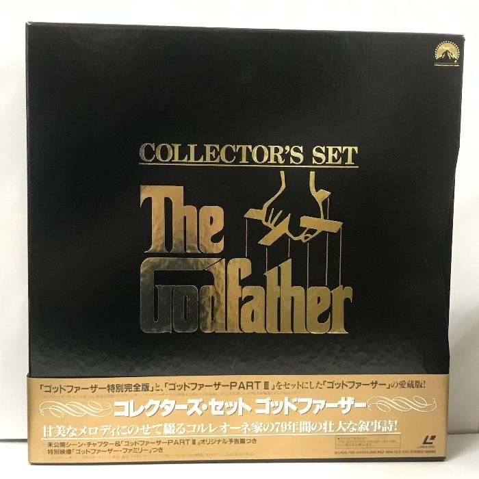 9 LD 洋画 ゴッドファーザー コレクターズ・セット パイオニア