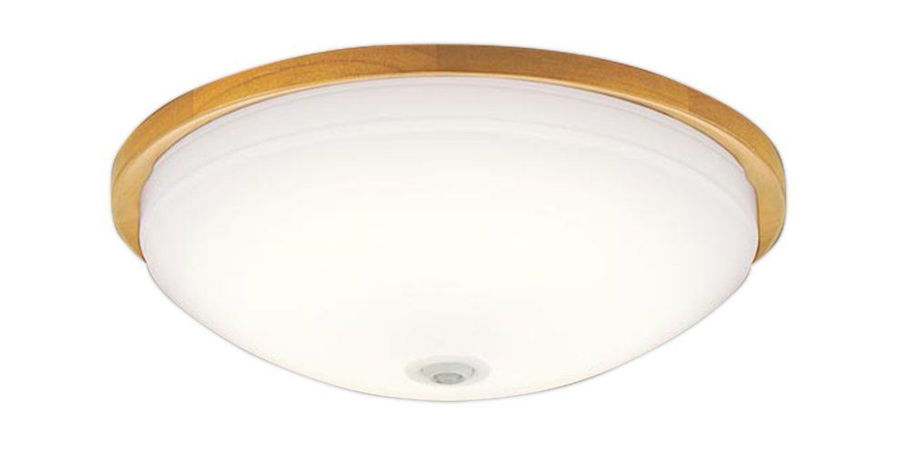 【在庫セール】LEDシーリングライト 人感センサー付 パナソニック 20形 電球色 メイプル調 LGBC81033LE1