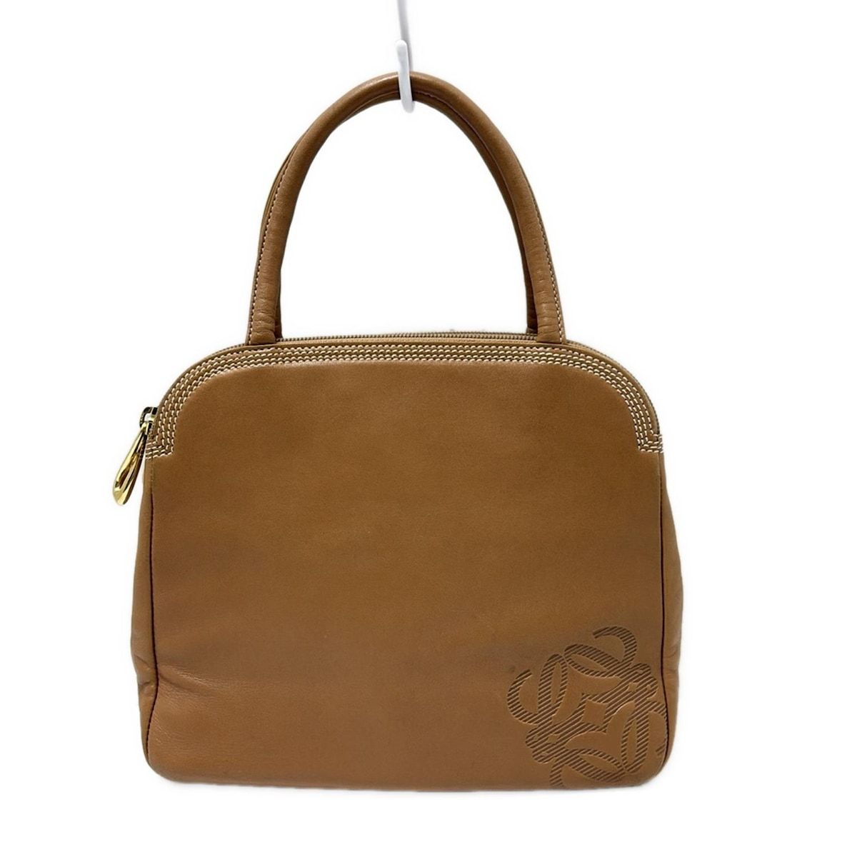 LOEVE ハンドバッグ　アナグラム　レザー　トートバッグ　ブラウン 楽天市場】ロエベ LOEWE アナグラム・カットアウト トート