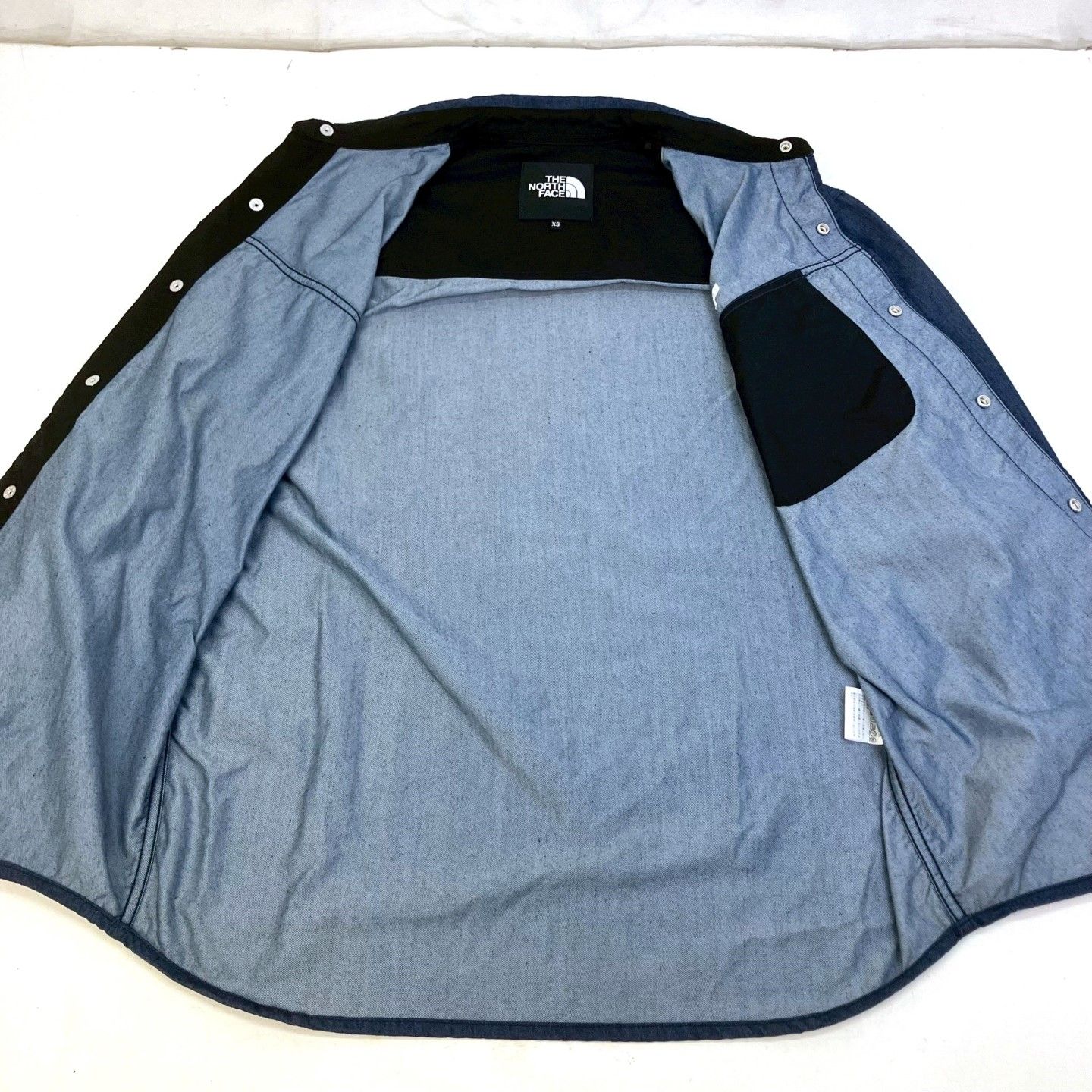 ノースフェイス デニム ヌプシシャツ M THE NORTH FACE】ナイロンデニムヌプシシャツ各色徹底レビュー