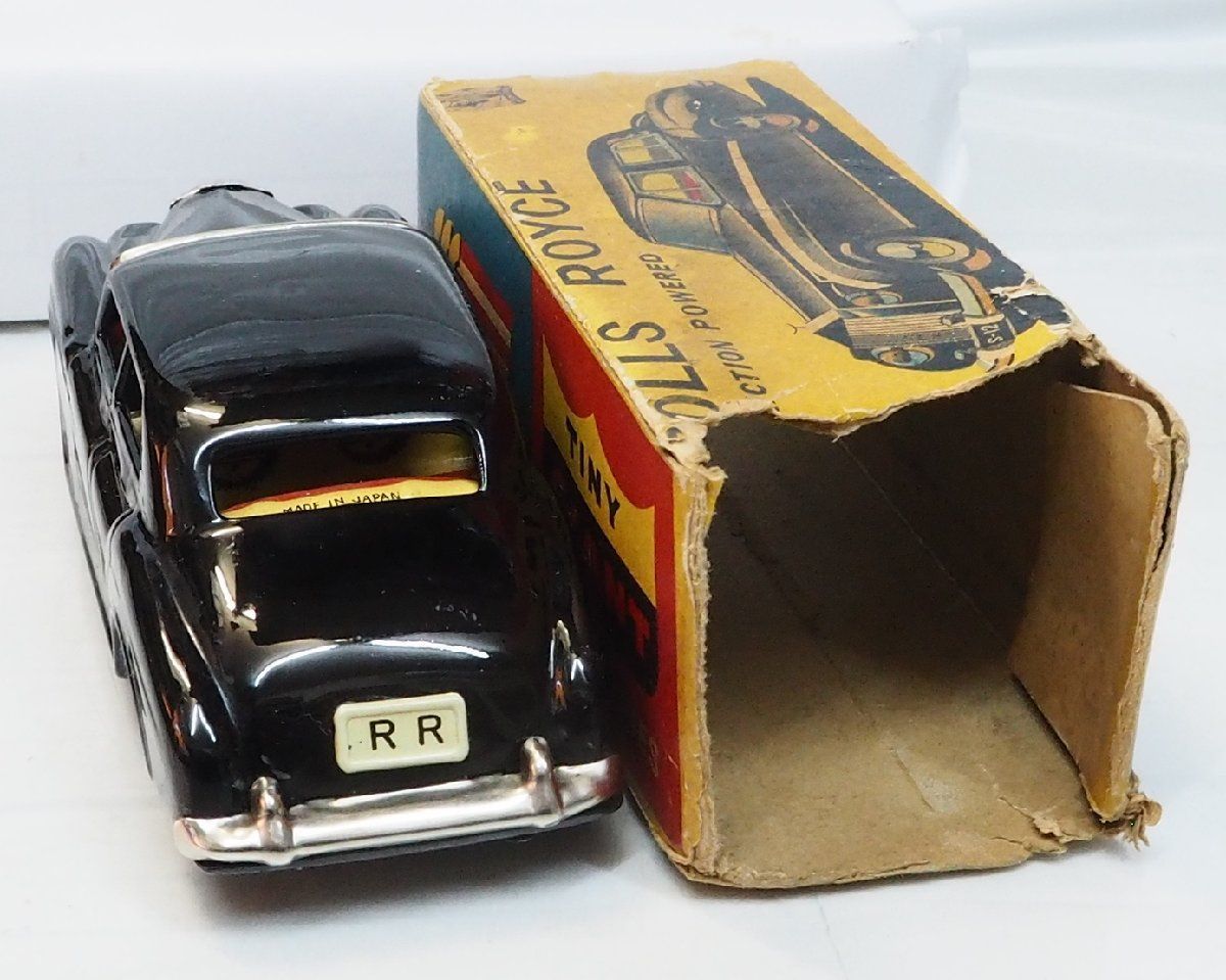 TANY GIANTメルセデスベンツ300SL青Bブリキtin箱付toy car