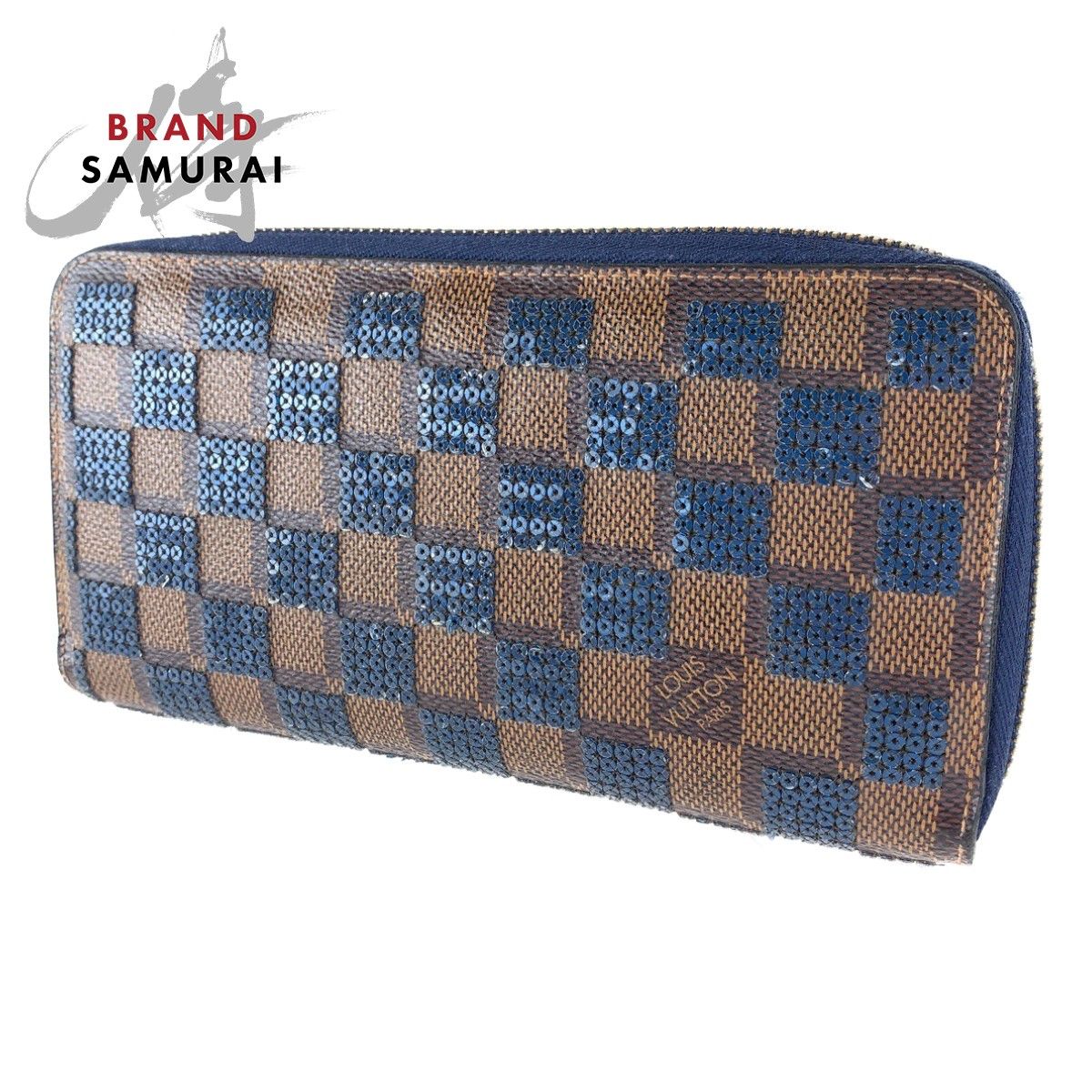 LOUIS VUITTON ルイヴィトン ダミエ パイエット スパンコール ブラウン 