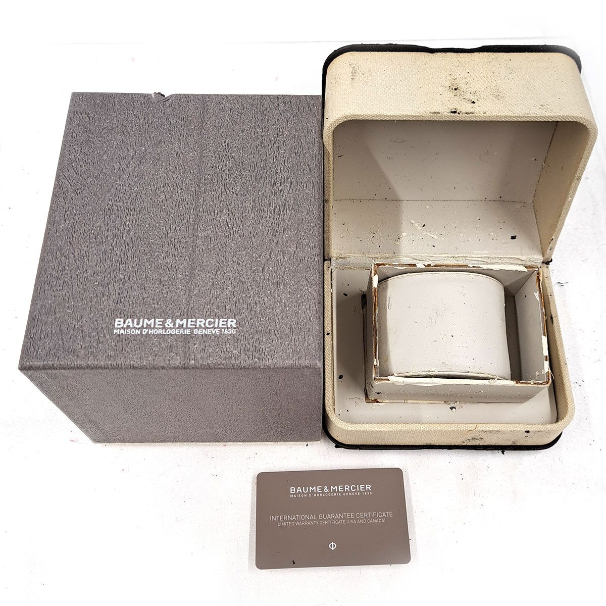 ボーム＆メルシエ クリフトン デイデイト クロノグラフ M0A10129 自動  