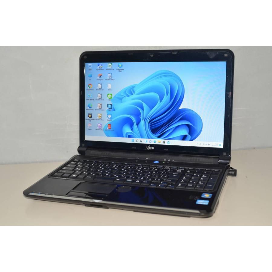 最新Windows11+office 爆速新品SSD256GB 富士通 LIFEBOOK AH56/C i5 