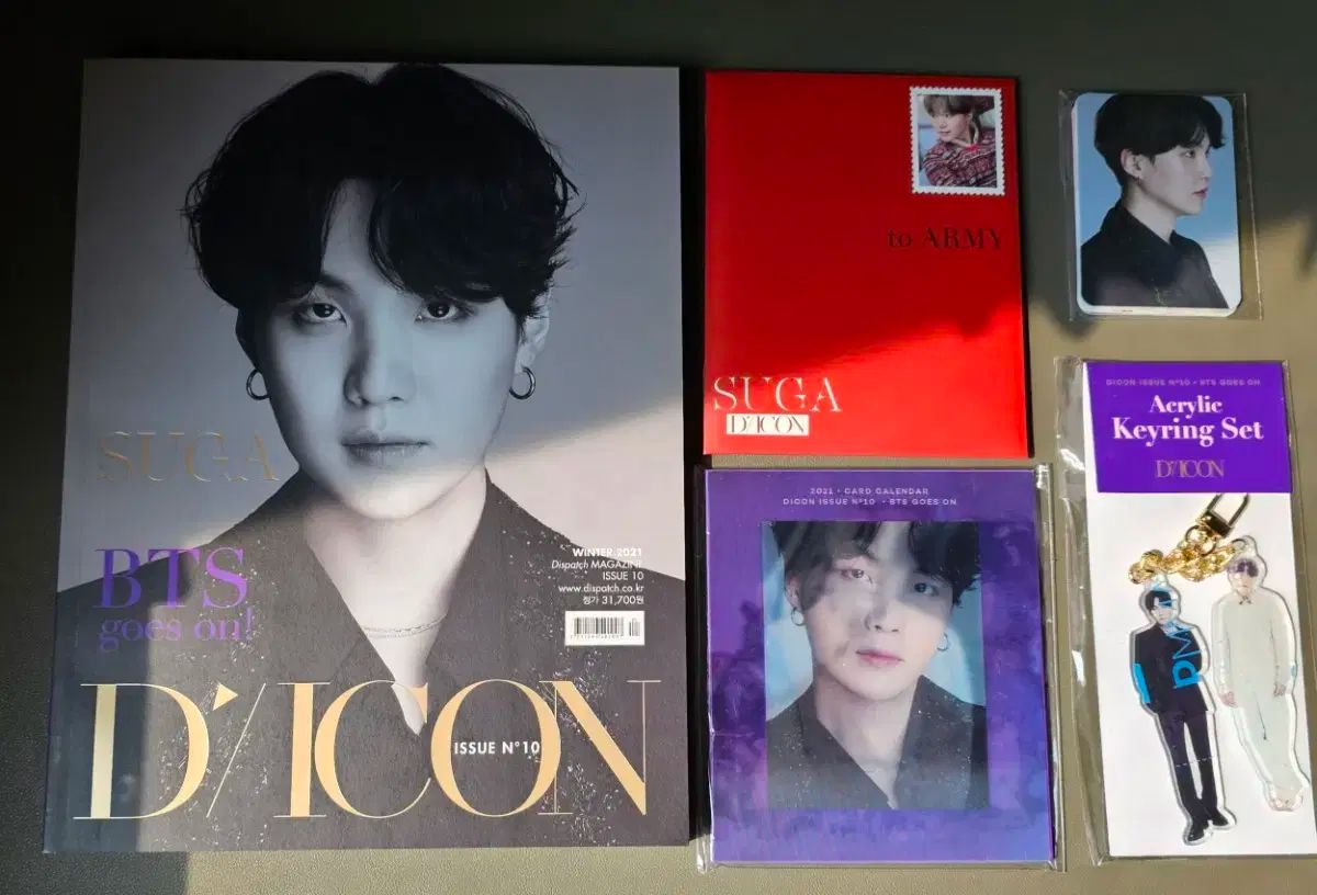 BTS DICON フルセット 新品 未開封 ユンギ シュガ SUGA 完売品 BTS DICON フルセット 新品 未開封 ユンギ シュガ SUGA 完売品