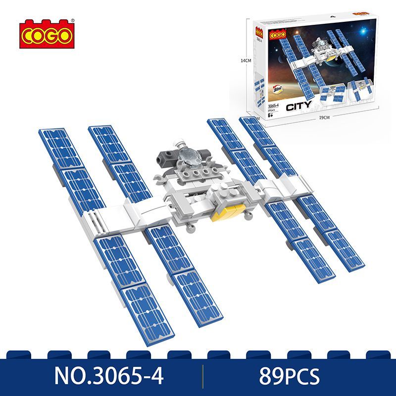 COGO 宇宙探査ブロックセット（人工衛星ほか 8in1｜778ピース｜レゴ