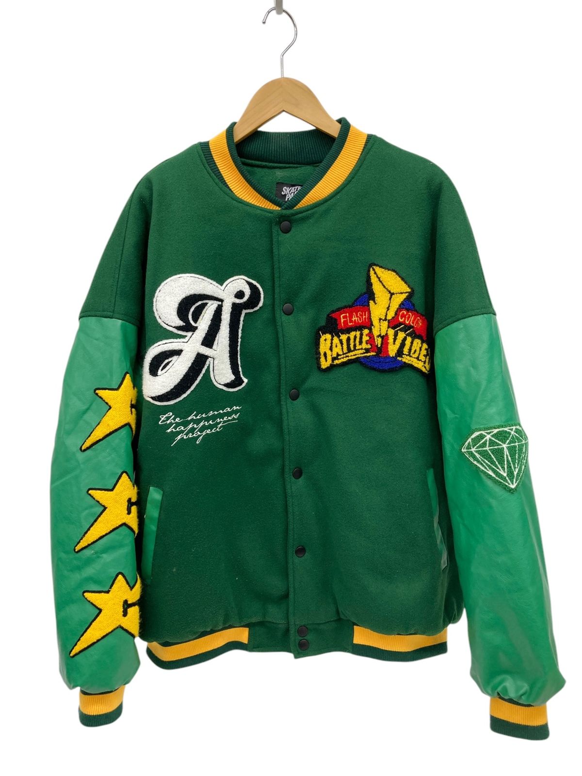 SKATE PARK (スケートパーク) スタジャン スタジアムジャンパー 刺繍