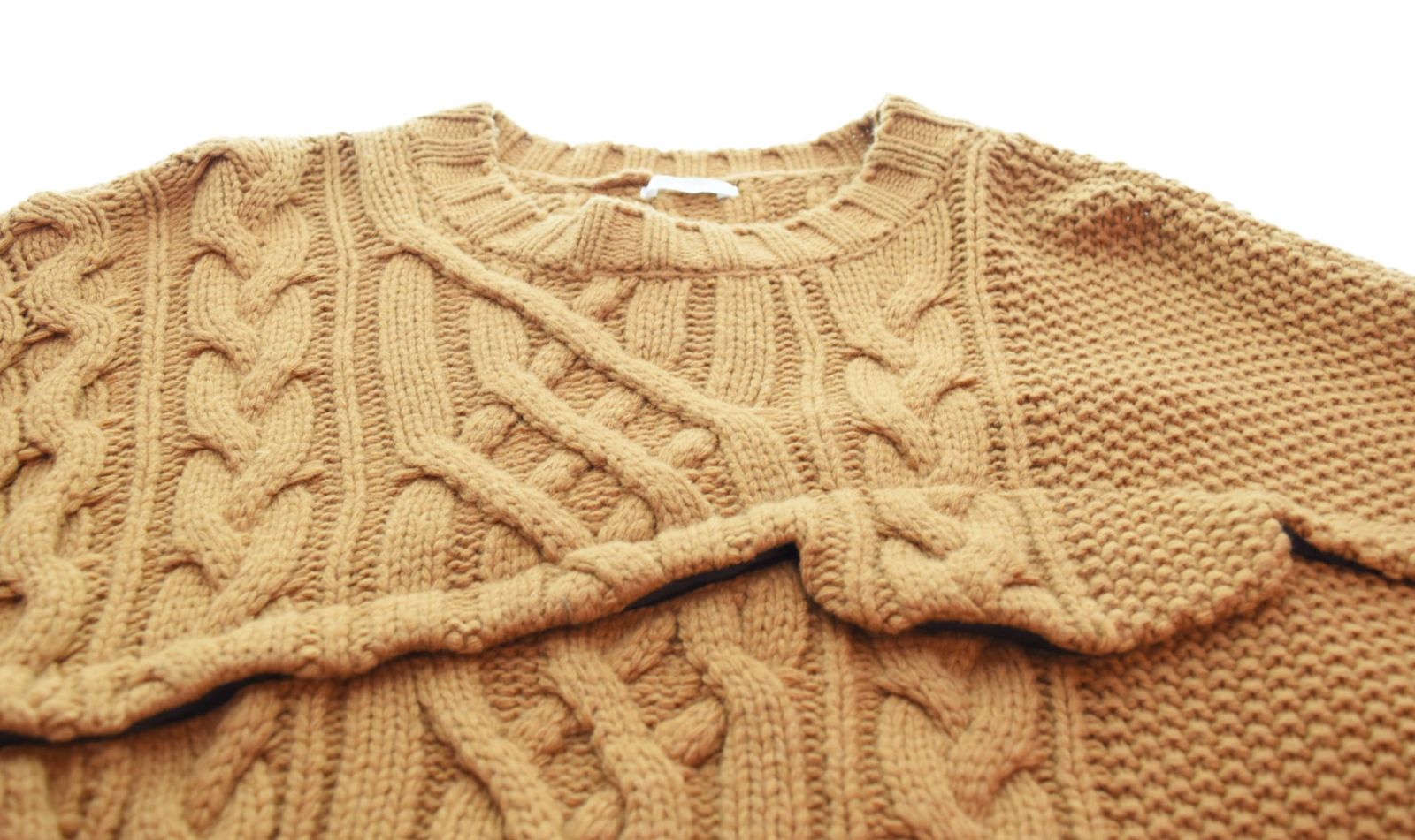 タム Tamme ∠13 CARBLE KNIT PO 22 AW ケーブル ニット 22A0062 Ⅱ 