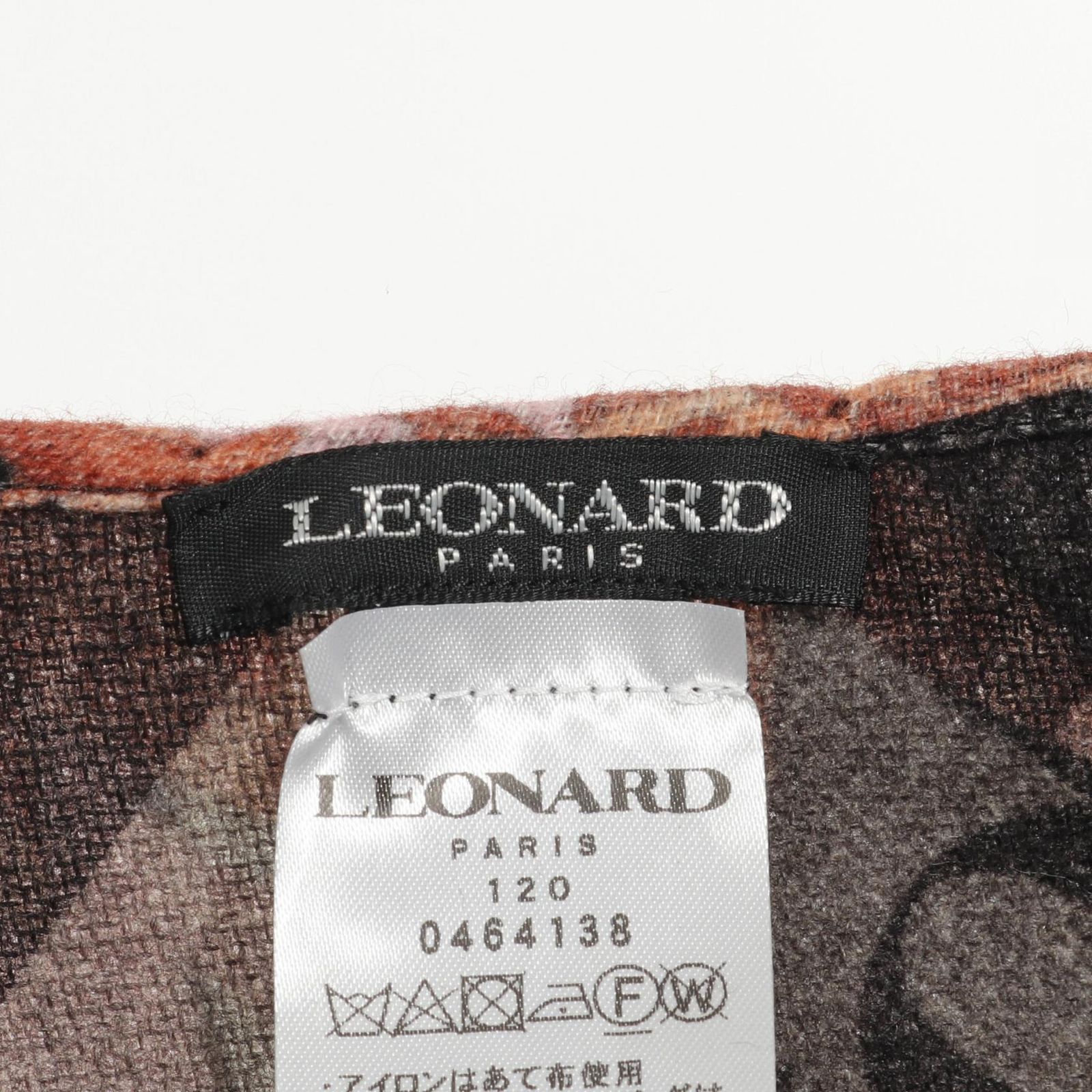 未使用　LEONARD(レオナール)カシミヤ100% ショール 楽天市場】【LEONARD】レオナール スカーフ ストール 花柄 大判