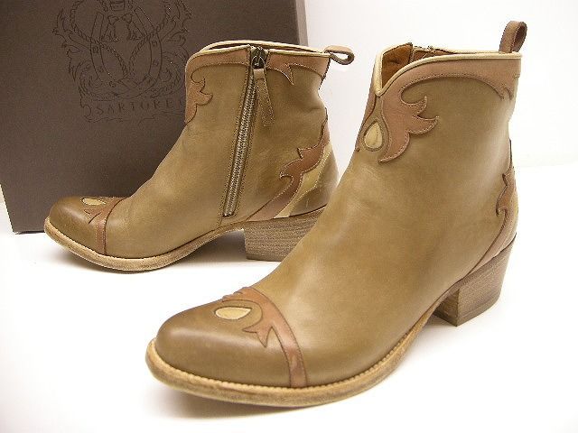 サイズ36.5 (23.5cm相当)□新品□サルトル SARTORE ウエスタンサイド 