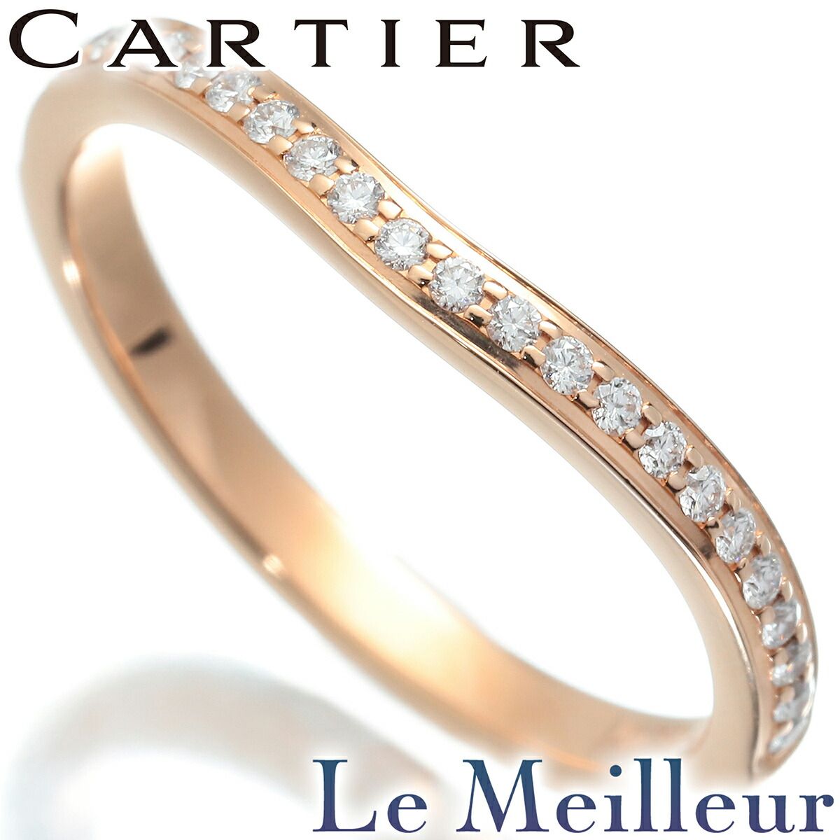 伊勢丹購入 K18YG ダイヤ ハーフエタニティリング 0.5カラット  12号 K18YG ダイヤ ハーフエタニティリング 0.5ct 12号 伊勢丹購入 名東