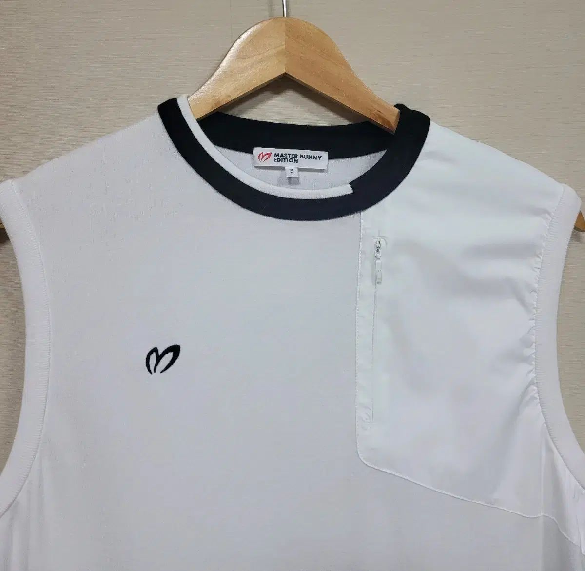 マスターバニーエディション メンズ ジッパー ポケット ニット ベスト