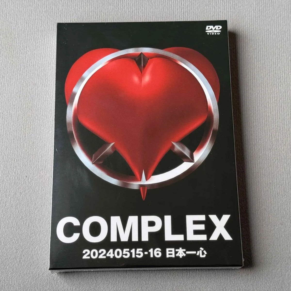 限定品未開封 COMPLEX 【DVD】 20240515-16 日本一心 新品未開封】COMPLEX 20240515-16 日本一心 DVD 完全予約生産盤