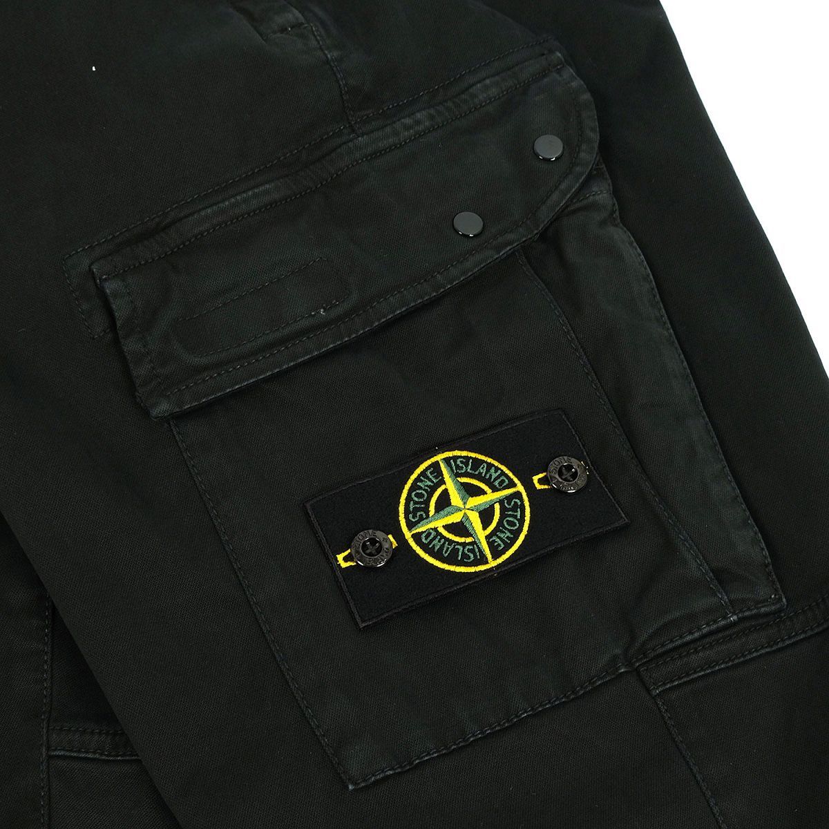 13 STONE ISLAND ストーンアイランド 7515313L1 V0129 ブラック カーゴ 