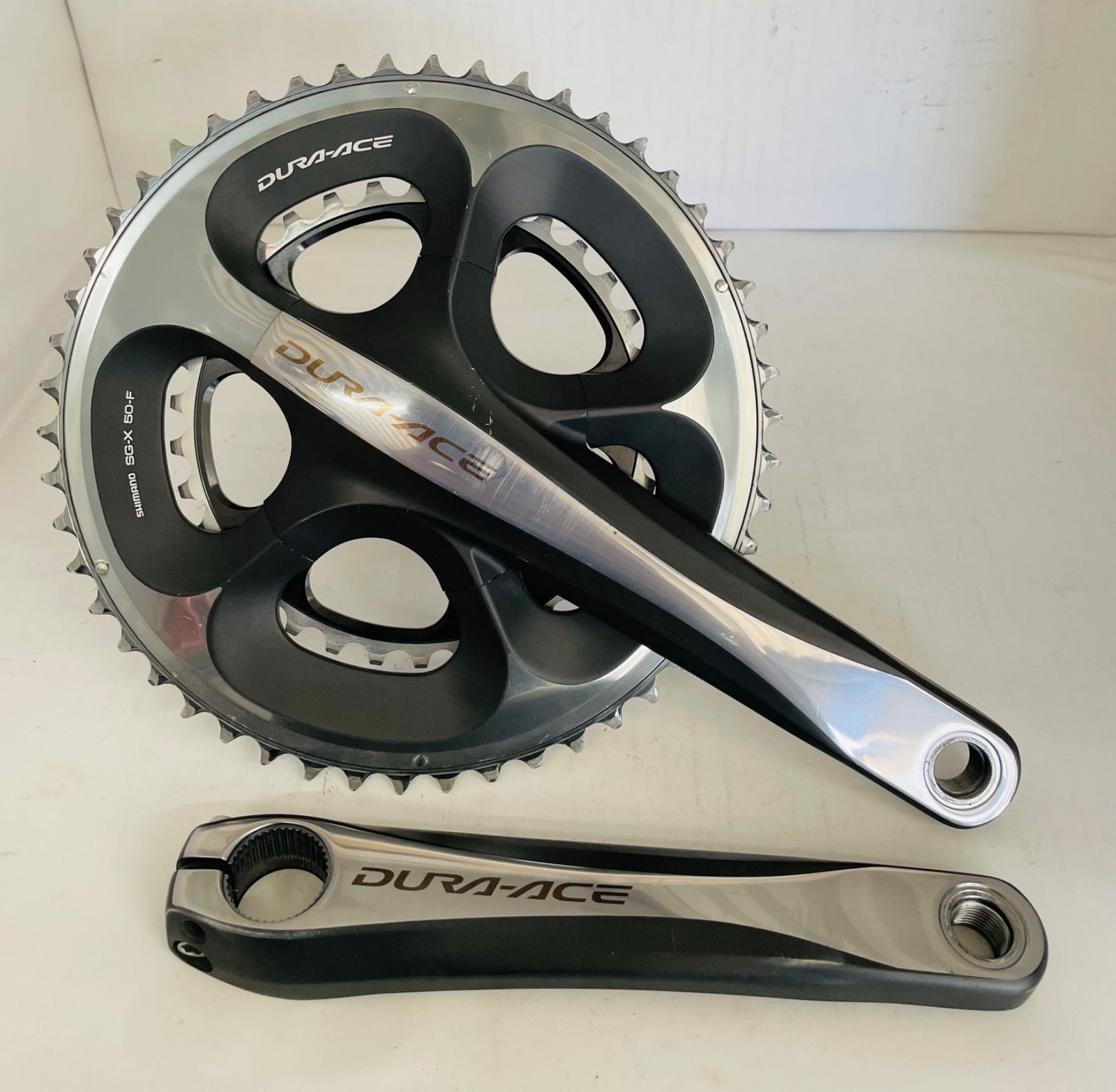 シマノ FC−9000(DURA-ACE) 50/34T 165mm - 自転車、サイクリング