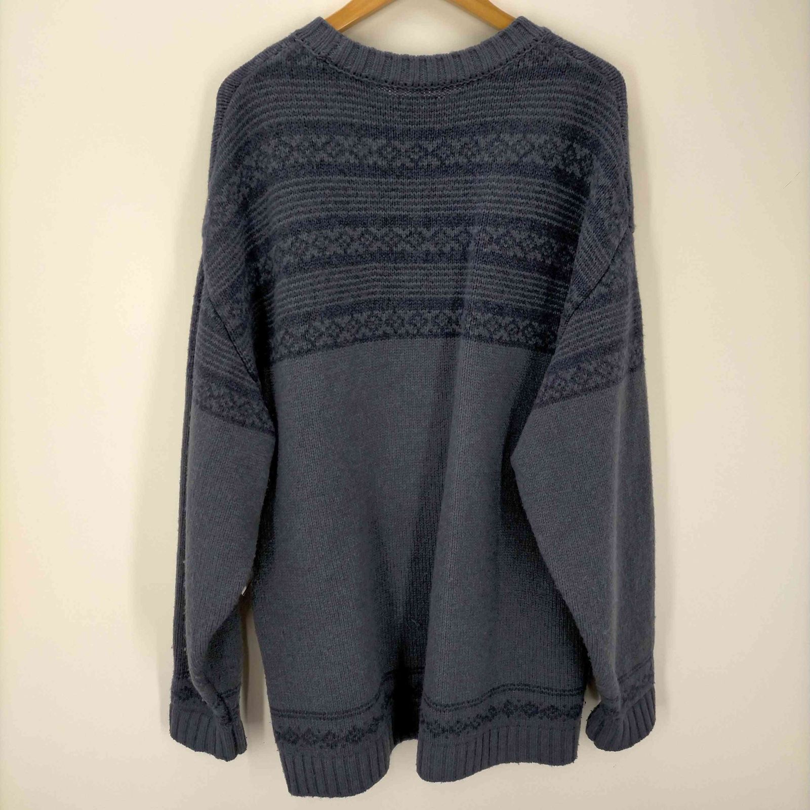 スティーブンアラン Steven Alan NORDIC CREW NECK KNIT -LOOSE/ニ 