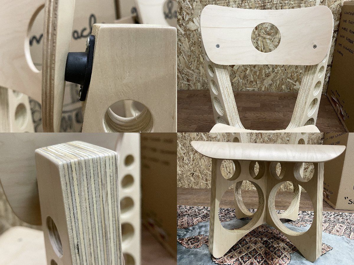 新品 TOM SACHS トムサックス SHOP CHAIR ショップチェア 茶 SHOP