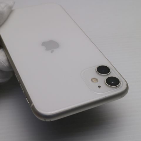 美品iPhone 超美品 iPhone 11 ホワイト 128gb simフリー ケース