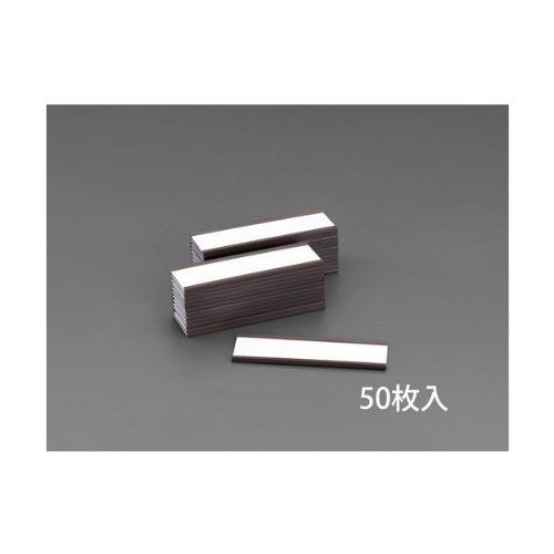30x100mm ラベルホルダー マグネット付|50組 EA781ES-2