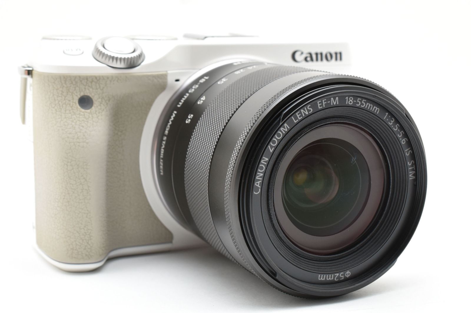 ☆良品☆ キヤノン Canon EOS M3 + EF-M 18-55mm IS STM レンズ