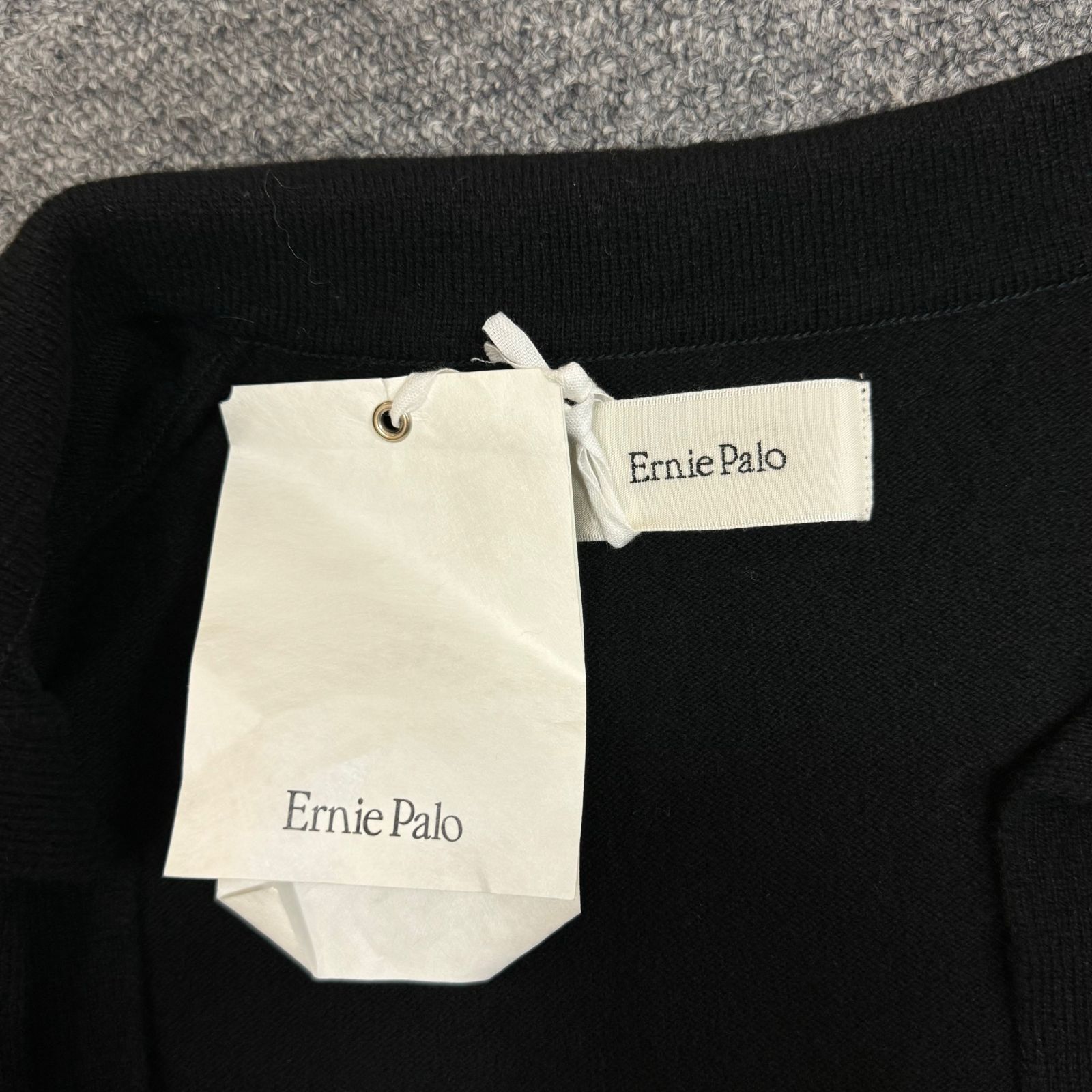 定価39600円 新品 Ernie Palo V Neck L/S Knit Vネックロングスリーブ 