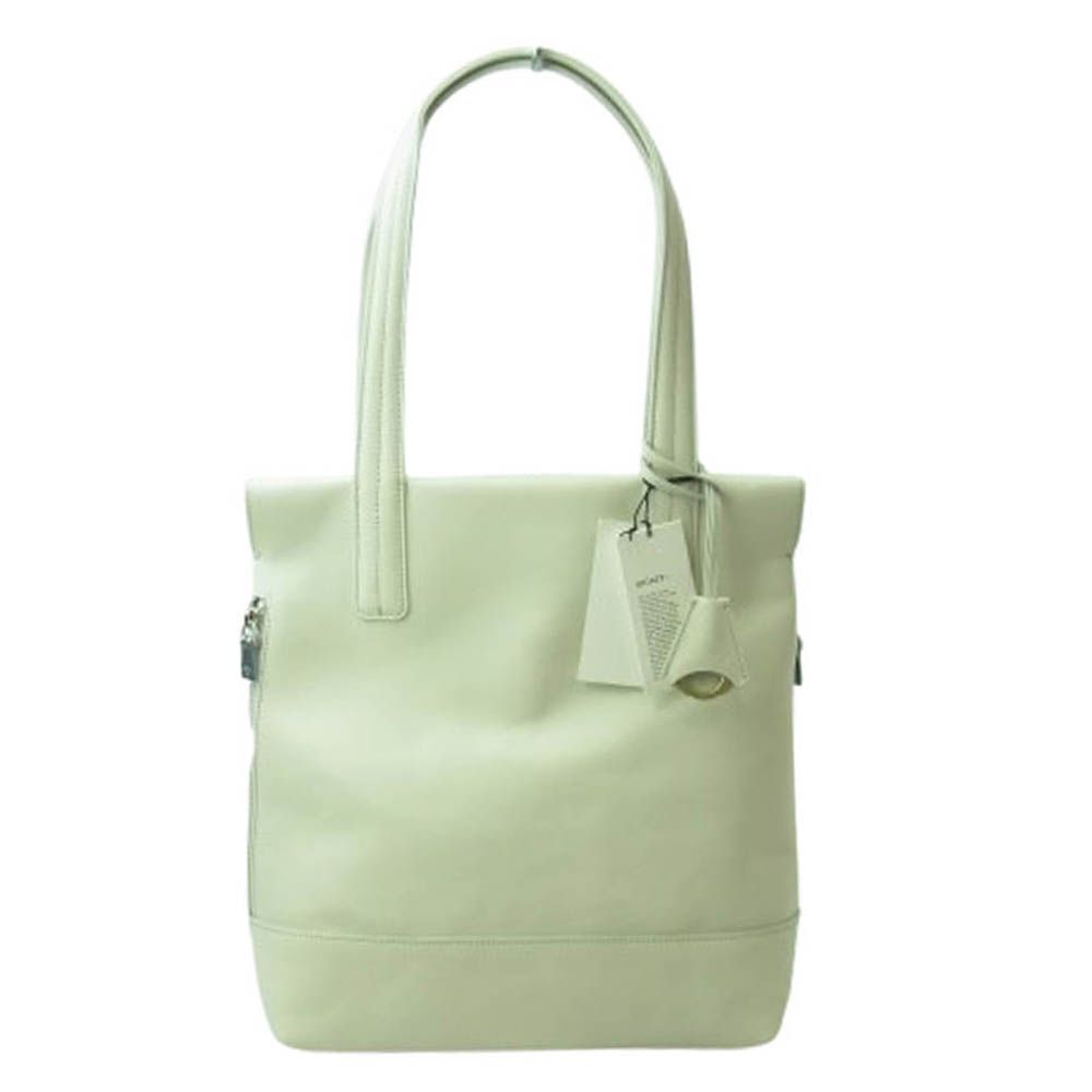 aniary アニアリ 01-02018 アンティークレザー ビジネス トートバッグ オフホワイト系 新古品 ♥