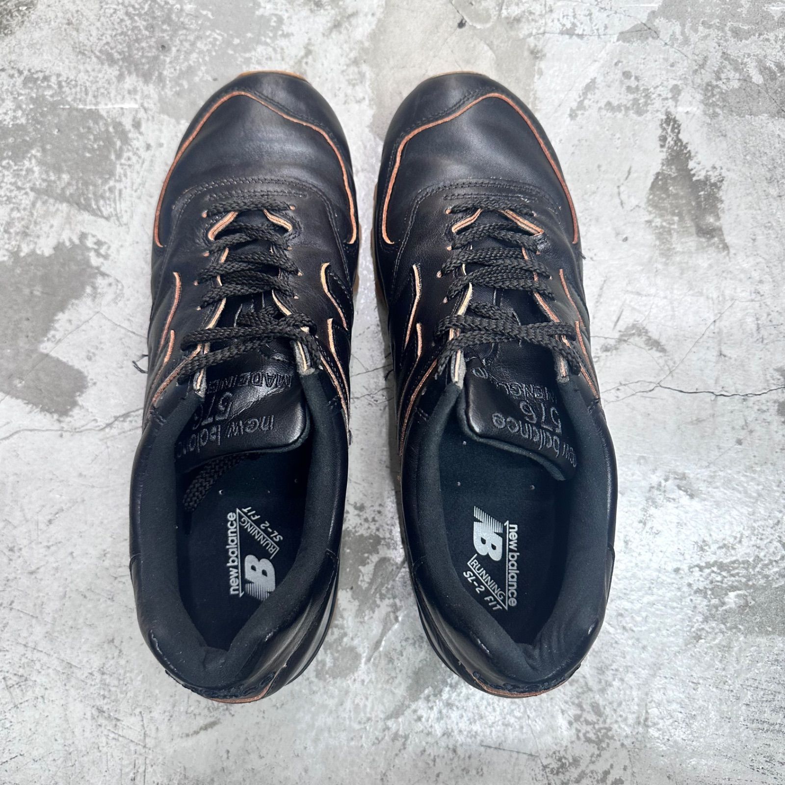 New Balance 576 Made in UK ローカットスニーカー レザーシューズ 
