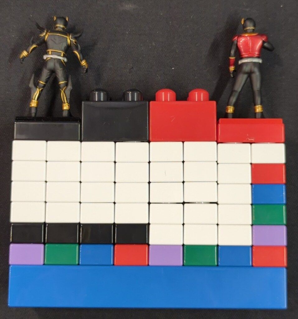 仮面ライダークウガ ミニフィギュア付き ブロックカレンダー 超クウガ展