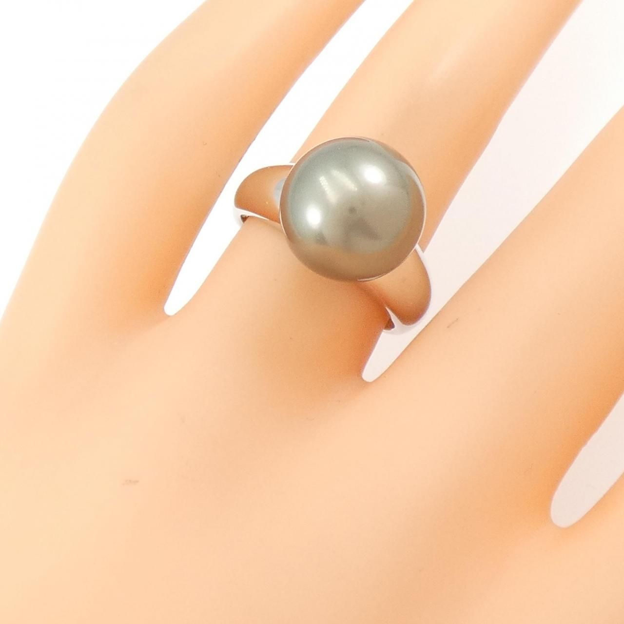 PT 黒蝶パール リング 11.6mm - メルカリ 