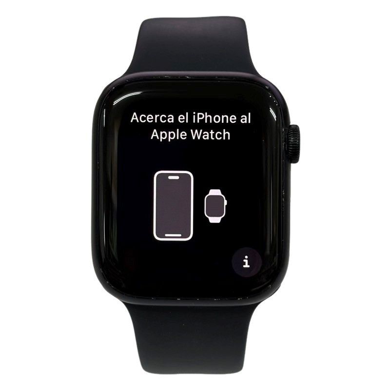 Apple Watch Series 7 45mm MKN53J|A GPSモデル バッテリー最大容量98％ ミッドナイト アルミニウムケース 動作品 22505K28