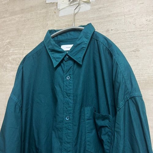 未使用 Graphpaper グラフペーパー 長袖シャツ 23AW GM233-50001C Broad L/S Oversized Regular  Collar Shirt グリーン F 20017680 : クラシック - 通販 - Yahoo!ショッピング