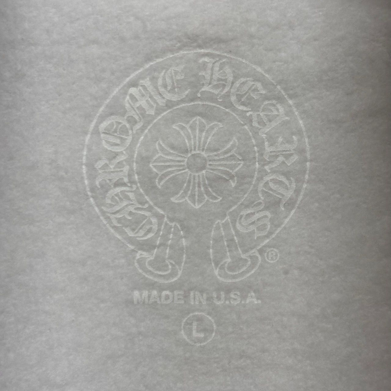 CHROME HEARTS Zip Hoodie Scroll Label クロムハーツ スクロール