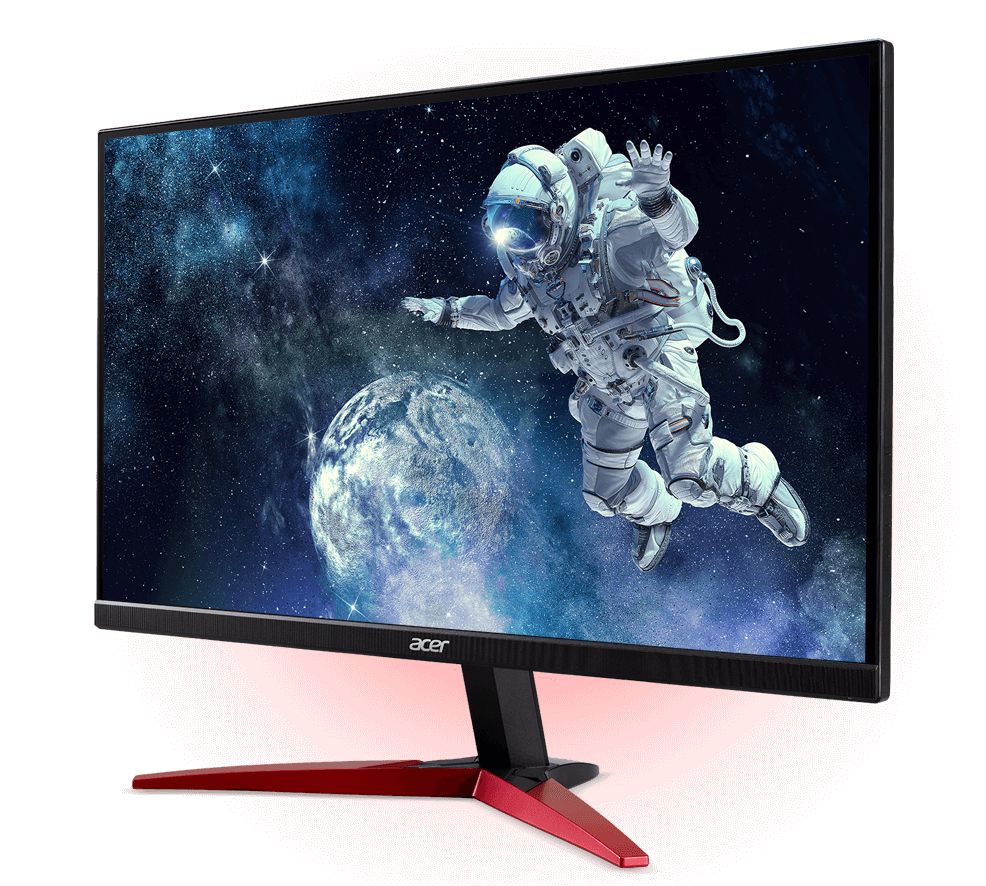 F-88 acer KG241YHbmiix 23.8型 ワイド VAパネル 非光沢 フルHD 1ms AMD FreeSync対応*4 HDMI 1.4 ミニD-Sub 15ピン 3.5mmステレオミニジャック 2W+2Wステレオスピーカー ブルーライト