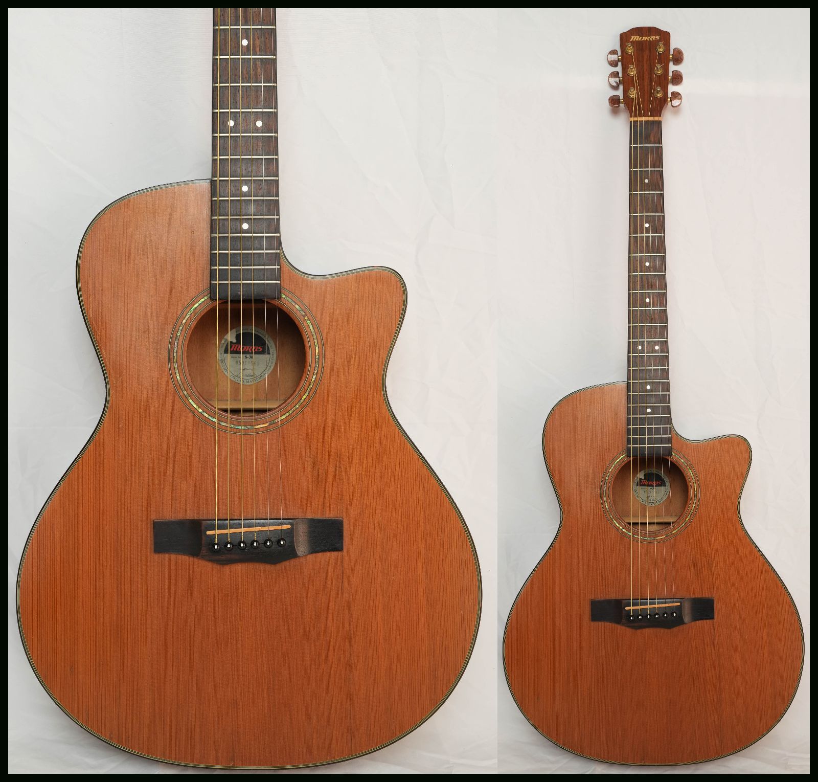 MORRIS S-30 Natural グランド オーディトリアム アコースティックギター モーリス