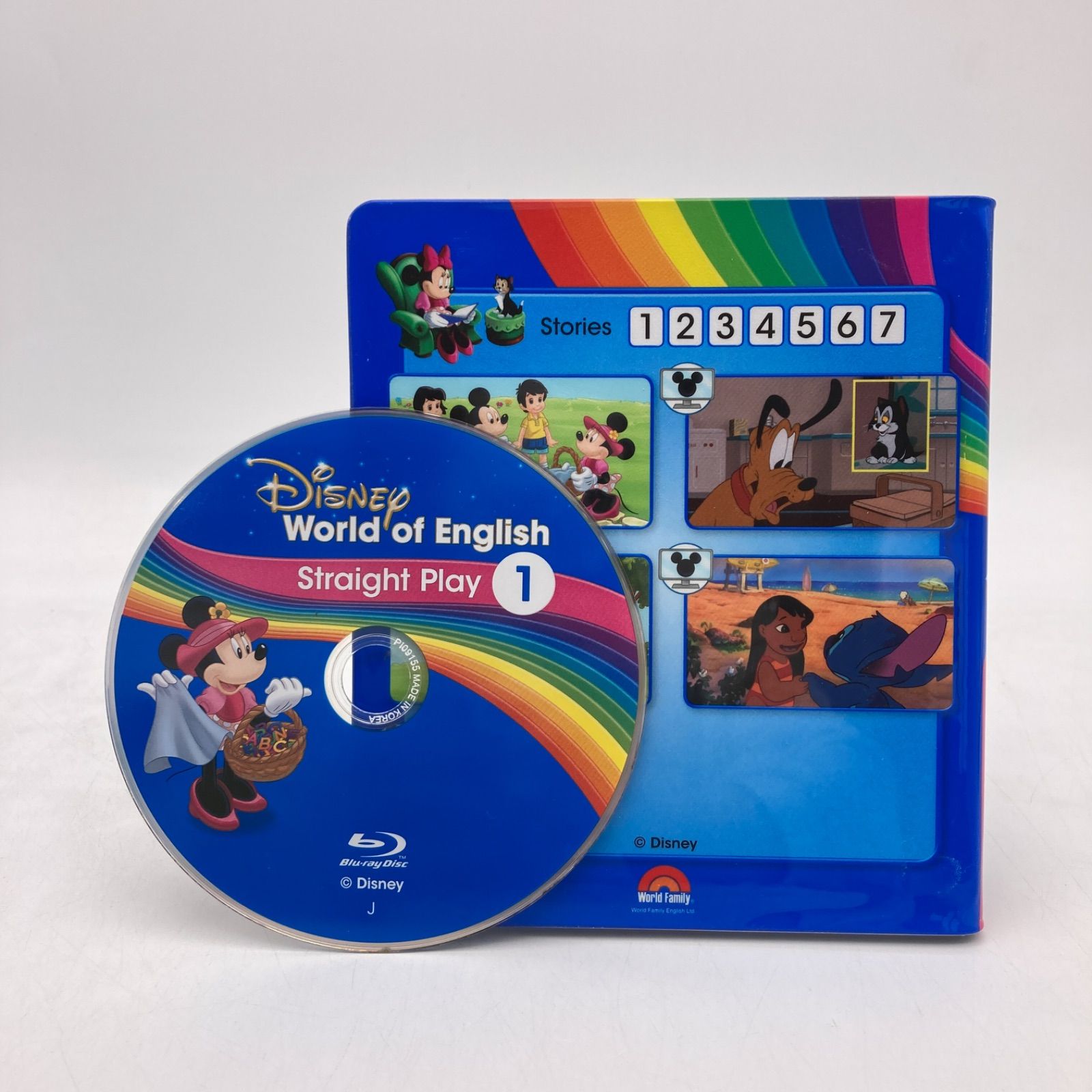 ストレートプレイ ブルーレイ 最新 ディズニー英語システム DWE 905105