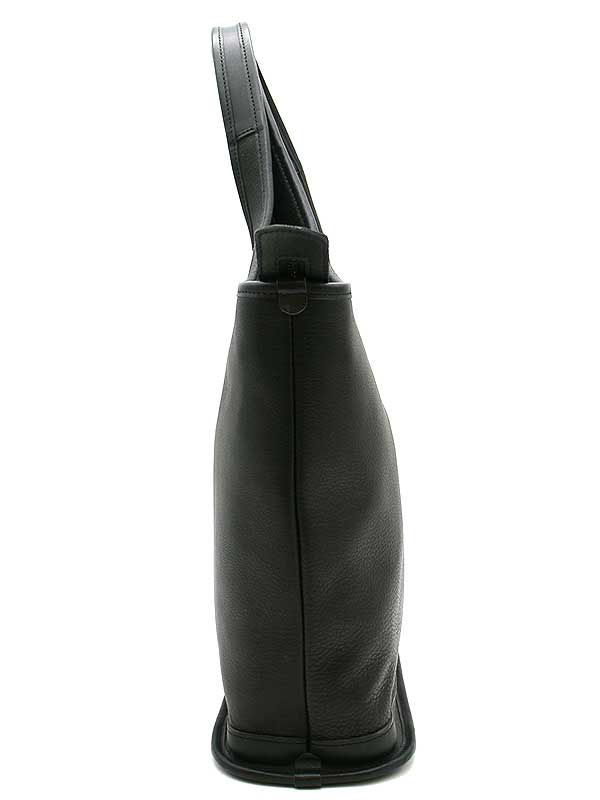 Magnu マヌー TOKYO B-tote レザートートバッグ ブラック - メルカリ