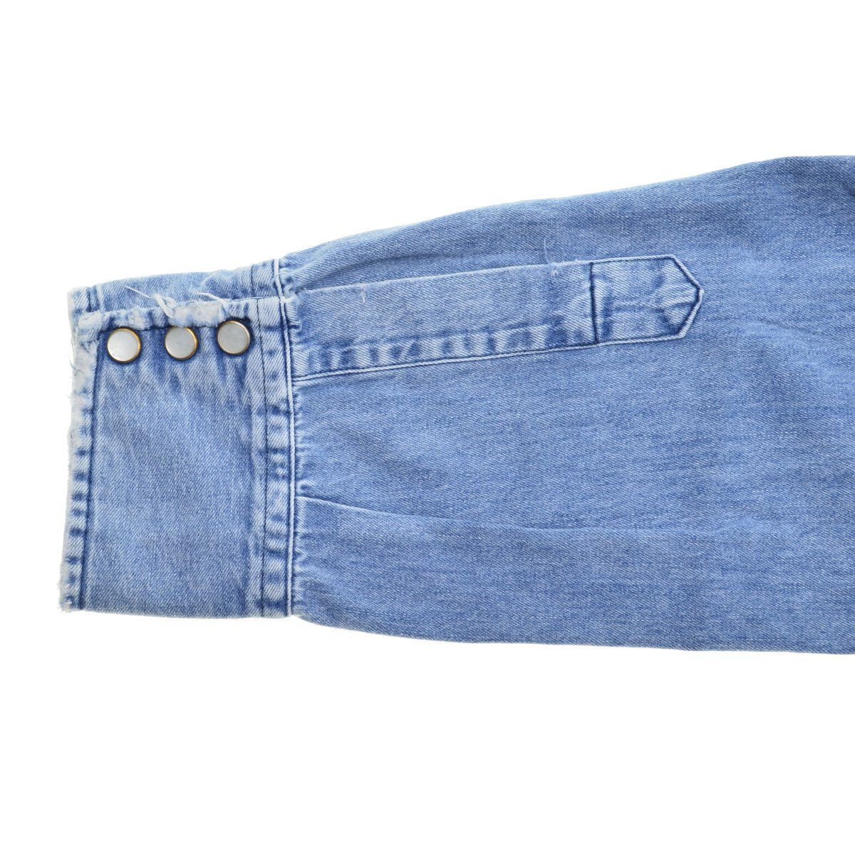 CITYSHOP×LEE】23AW 23050043001030 別注 DAMEGED デニム長袖シャツ 