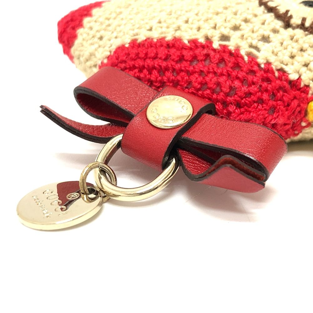 GUCCI グッチ バッグチャーム ニワトリ ニット - メルカリ
