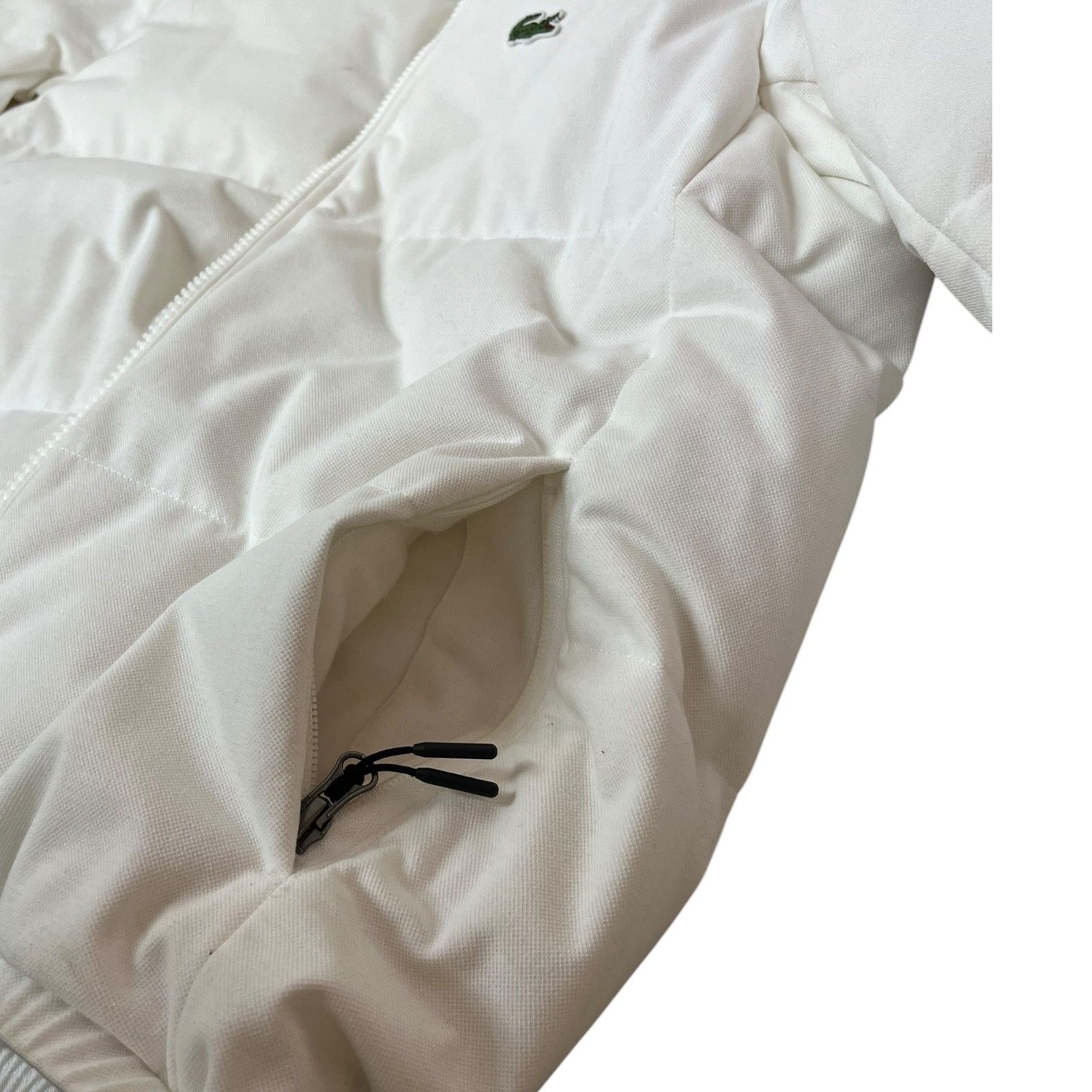 LACOSTE (ラコステ) ピケダウンジャケット レギュラーフィット BH102EL 