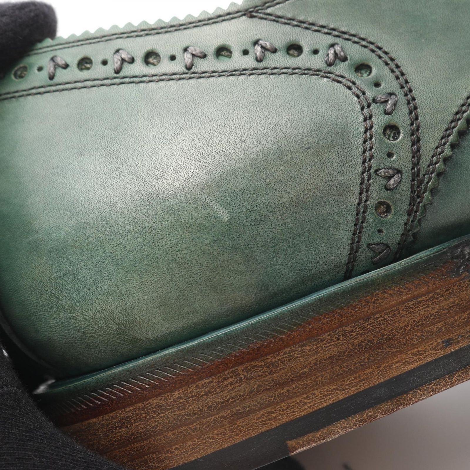 Dolce & Gabbana グレー ウィングチップ ドレスシューズ 【公式通販】