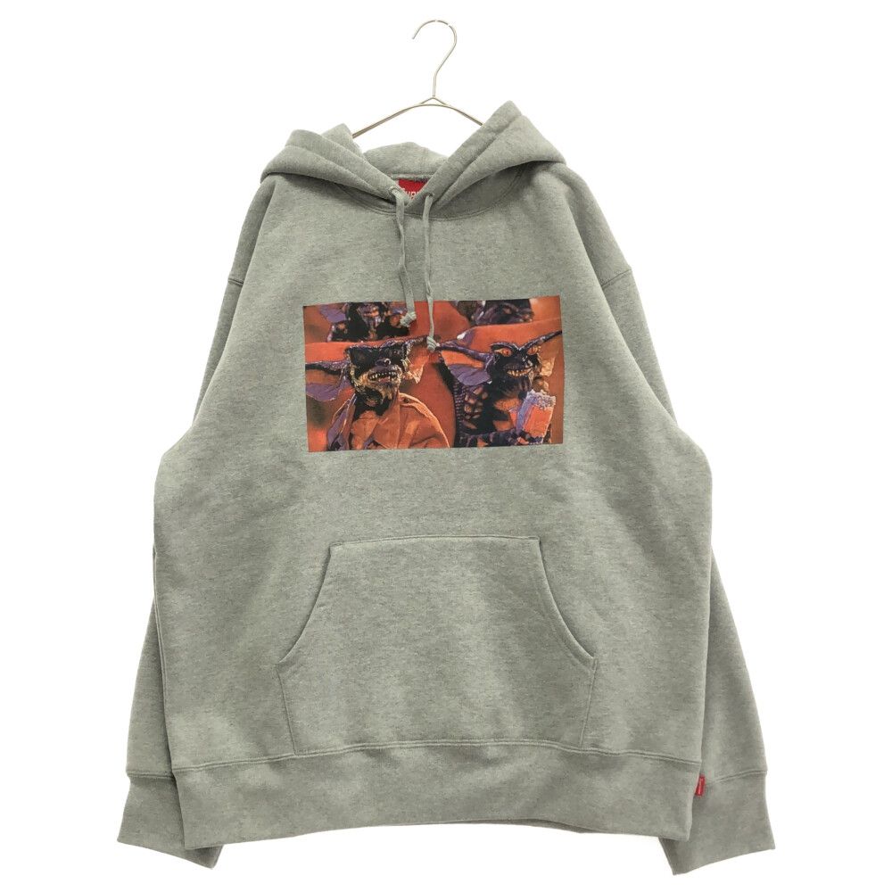 SUPREME (シュプリーム) 22AW Gremlins Hooded Sweatshirt グレムリン フーデッド プルオーバー  スウェットパーカー フーディー 裏起毛 グレー