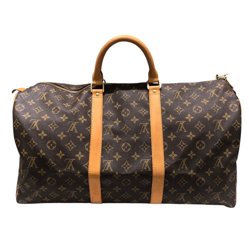 ルイ ヴィトン LOUIS VUITTON キーポル50 M41426 ブラウン PVC レディース ボストンバッグ