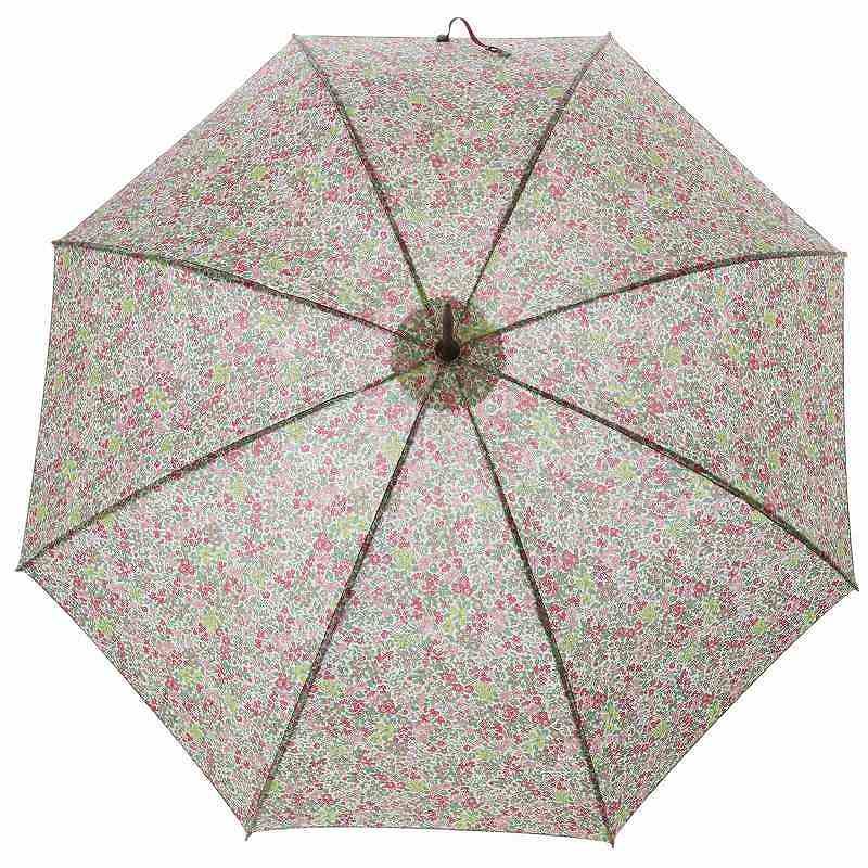フォックスアンブレラズ FOX UMBRELLAS 傘 雨傘 花柄 レザーハンドル マルチ |YO4
