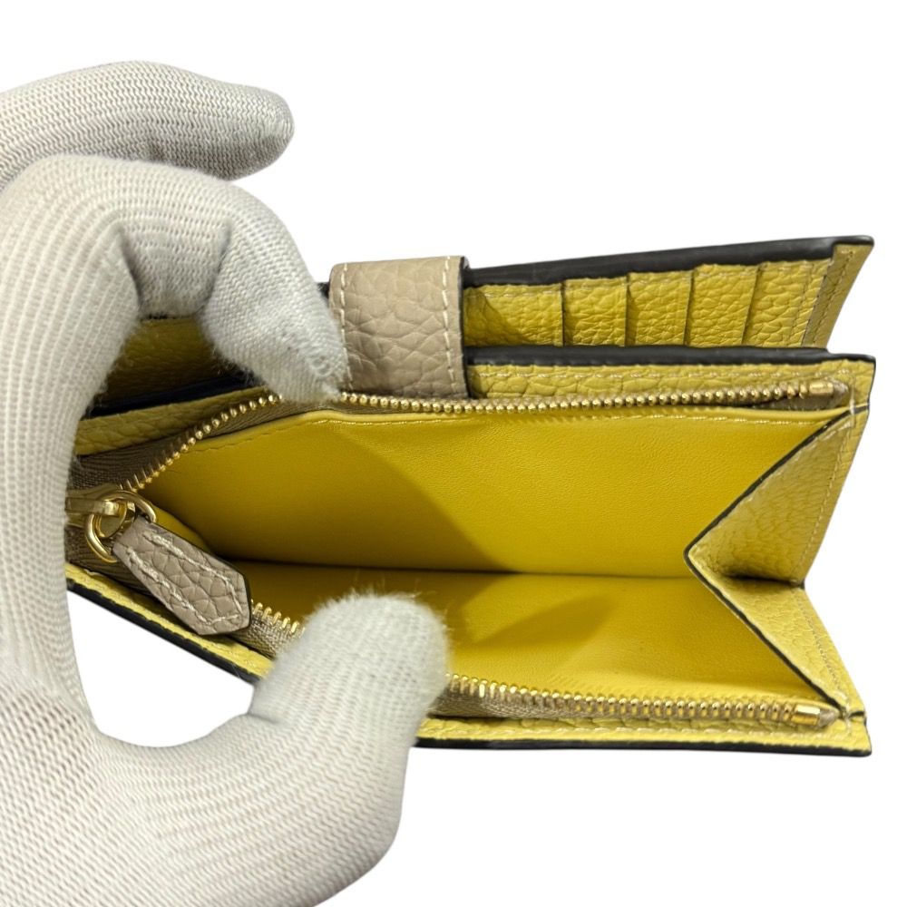 未使用 BONAVENTURA ボナベンチュラ シュリンクレザー ベルテッド