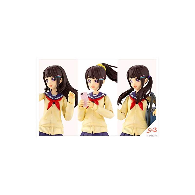 壽屋 創彩少女庭園 結城 まどか【桃桜高校・冬服】 全高約150mm
