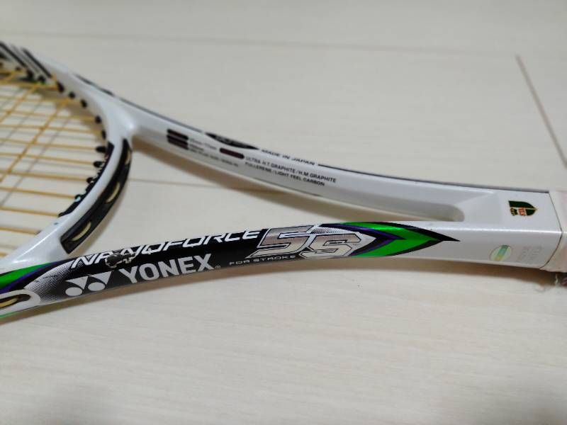 2本セット】YONEX ナノフォース 5S inx 50S 軟式テニスラケット