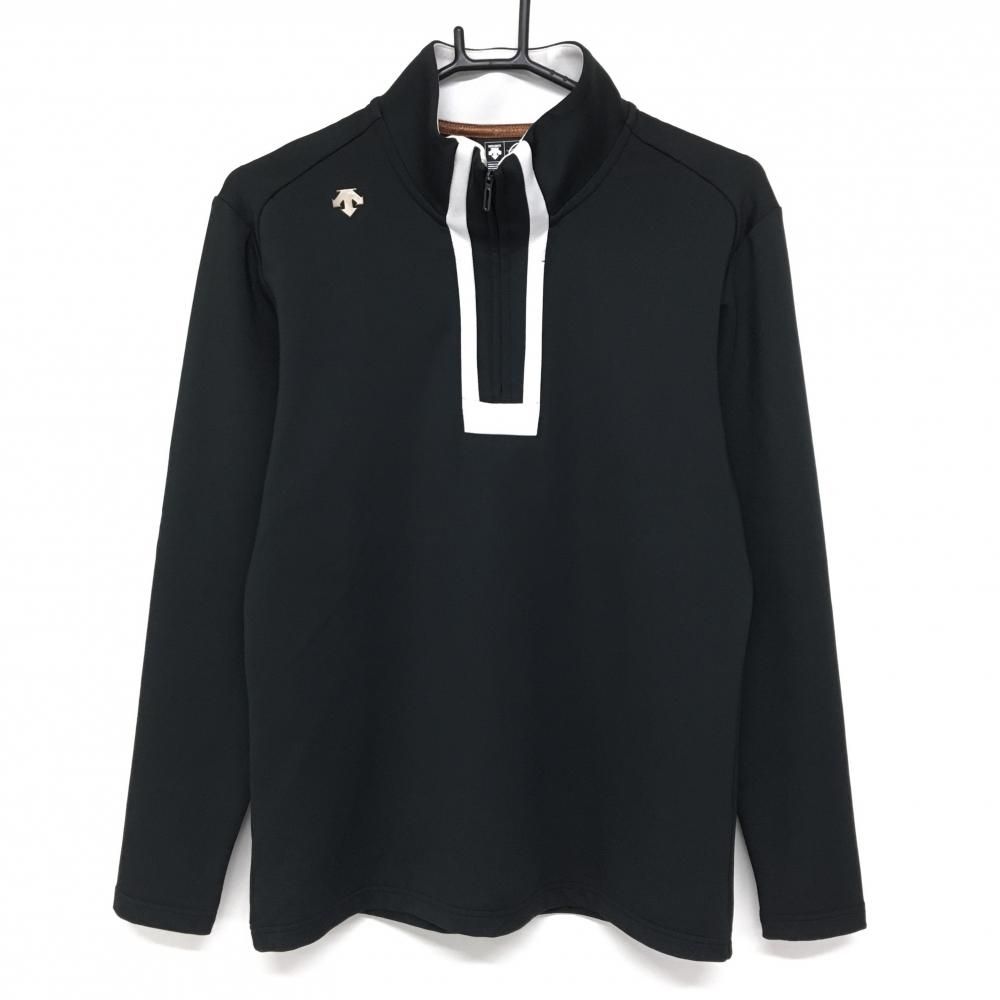 中古 メンズ デサントゴルフ DESCENTE GOLF 長袖シャツ O 赤