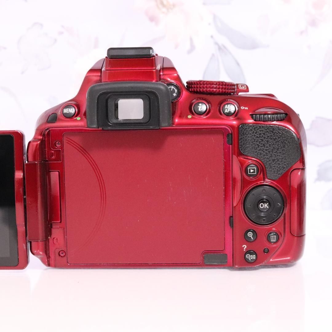 □中古良品□ニコン Nikon D5300 レッド ボディ 中古良品Nikon D5300