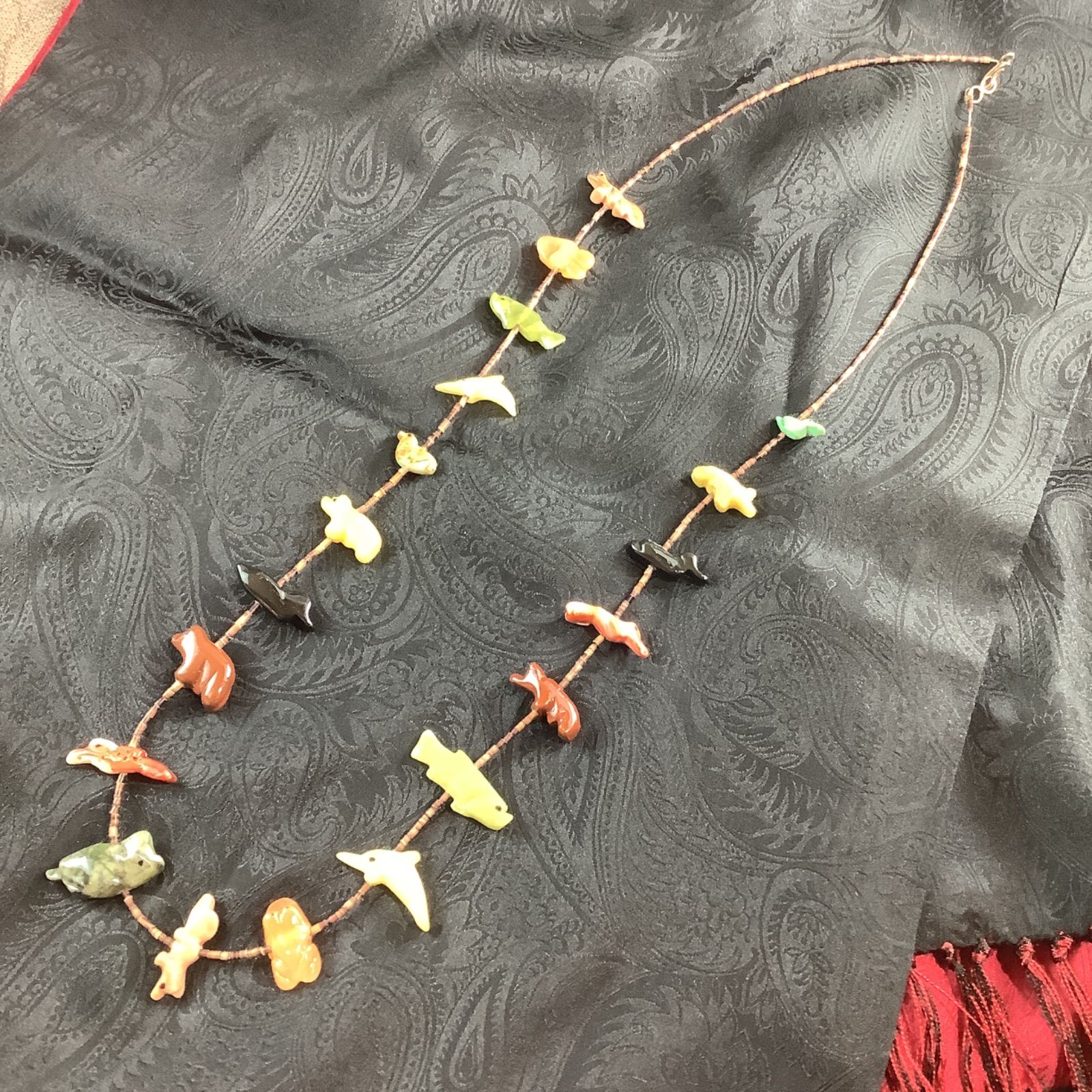 美品 インディアン ジュエリー フェティッシュネックレス - メルカリ